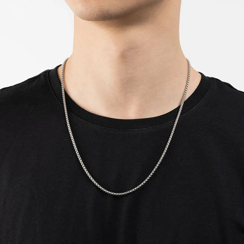 Collier Perles Carrées - vue 2